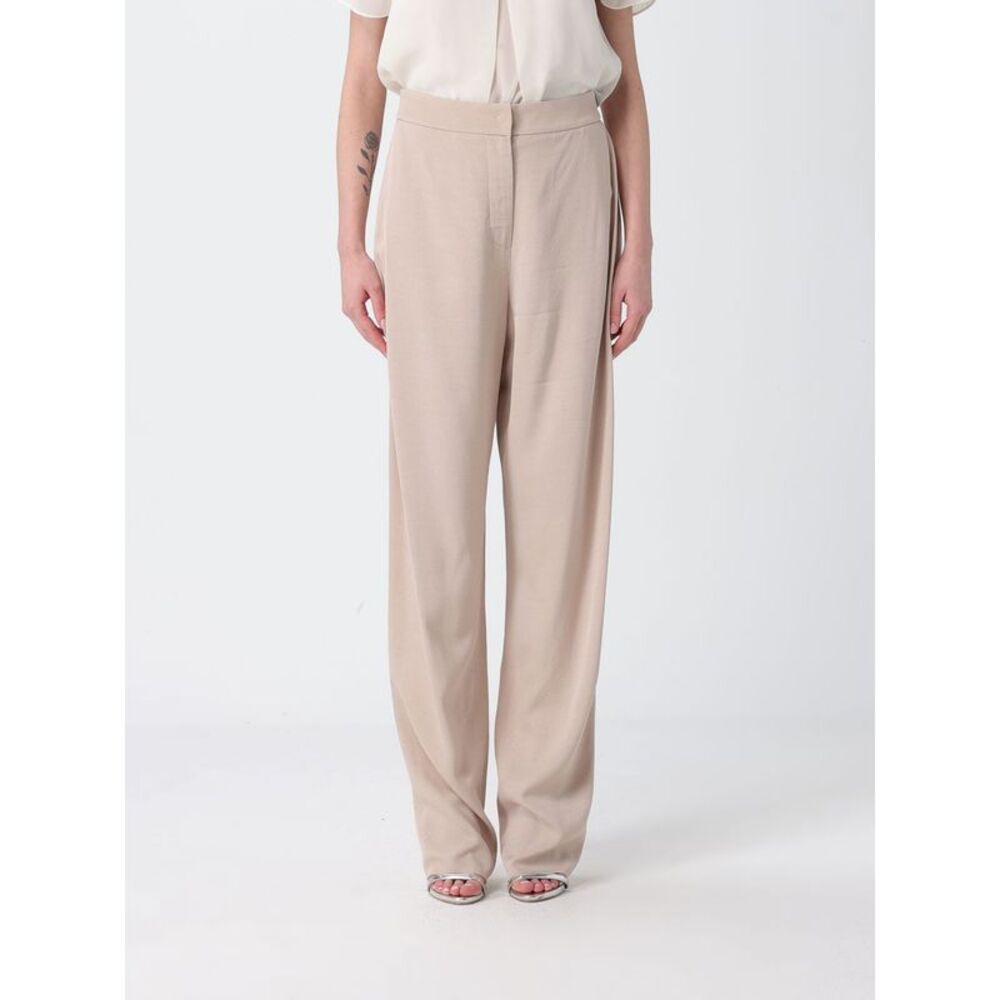 Emporio Armani Women Viscose Straight Trousers Emporio Armani